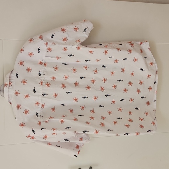 Havanera Men's Hula Girl Hawaiian Button Down Shirt M - Picture 3 of 6